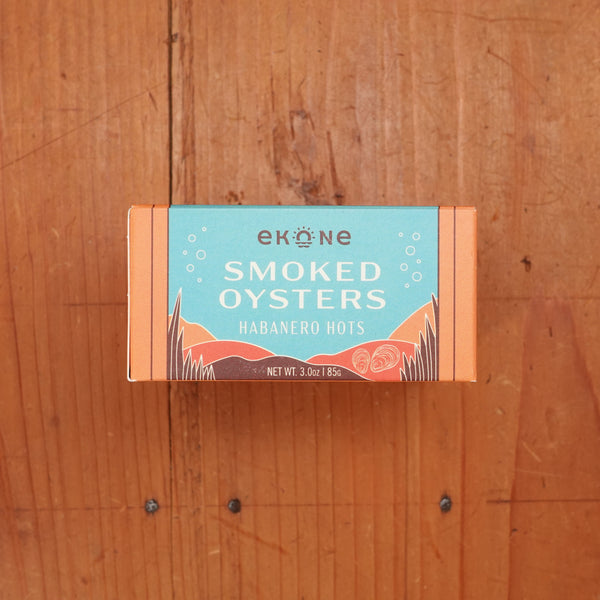 Ekone Oyster Co. Habañero Smoked Oysters - 3oz