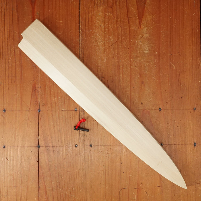 Hitohira Mumei 330mm Yanagi Saya - Ho Wood