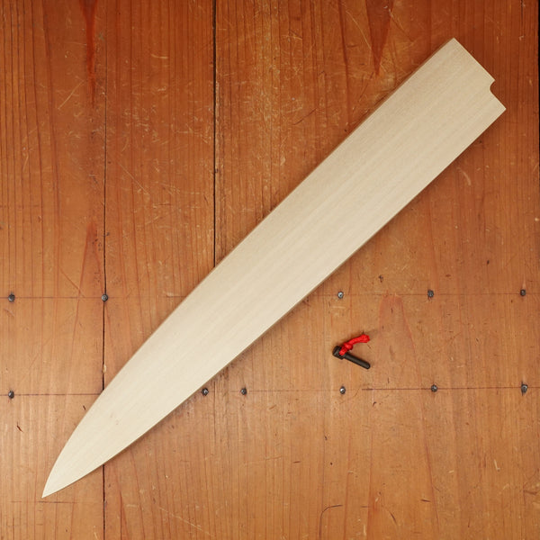 Hitohira Mumei 330mm Yanagi Saya - Ho Wood