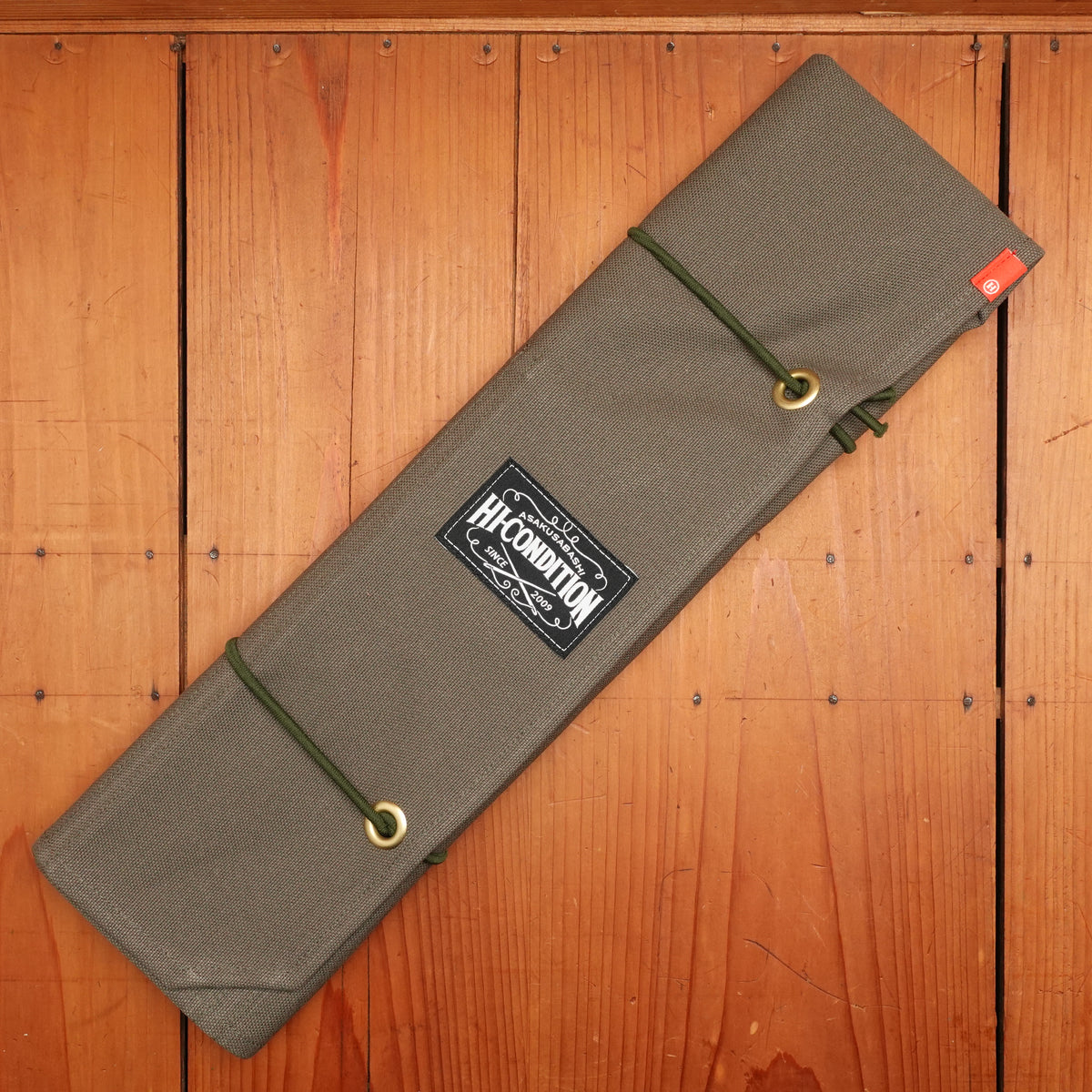 Hitohira Hi-Condition Hanpu Canvas 6 Pockets Knife Roll