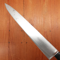 J.M. Schmid & Son 8.5" Carving Knife Carbon Steel & Ebony USA 1880s-1920?