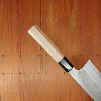 Sakai Kikumori 240mm Gyuto Stainless Clad Aogami 2 Nashiji