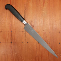 Vintage MAC 9.5" Slicer Carbon Steel Ebony Eskilstuna, Sweden 1950-60