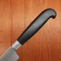 Vintage MAC 9.5" Slicer Carbon Steel Ebony Eskilstuna, Sweden 1950-60