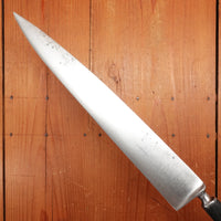 Foster Bros "Franco American Slicer" 12.25" Wide Slicer Forged Carbon Steel USA 1880-1910
