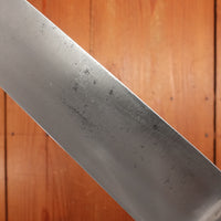 Foster Bros "Franco American Slicer" 12.25" Wide Slicer Forged Carbon Steel USA 1880-1910