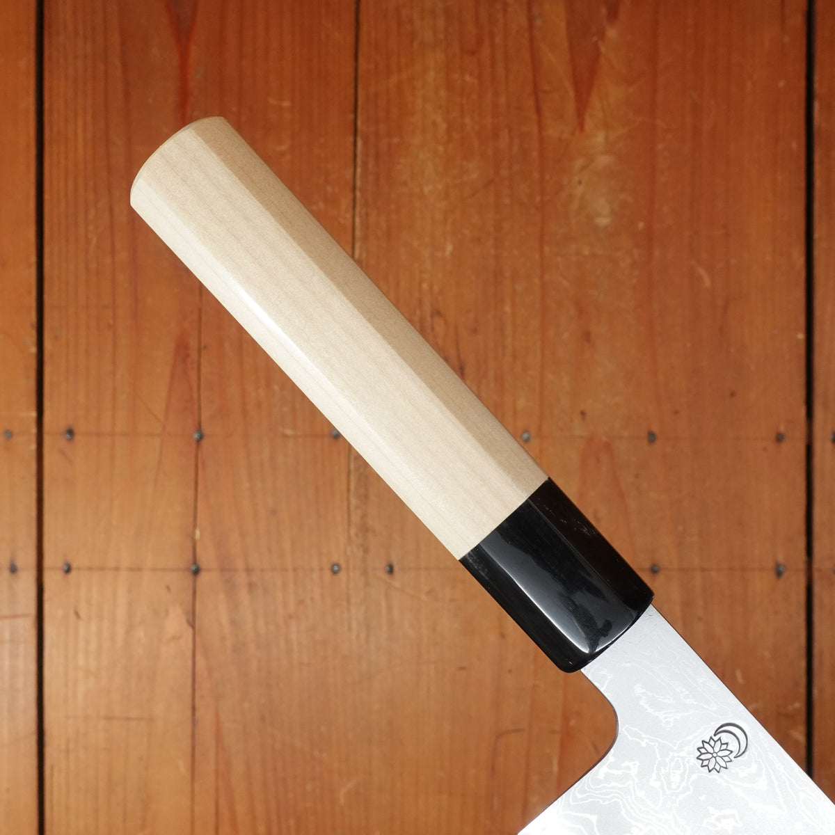 Sakai Kikumori Kikuzuki Uzu 240mm Gyuto Aogami 1 with Saya