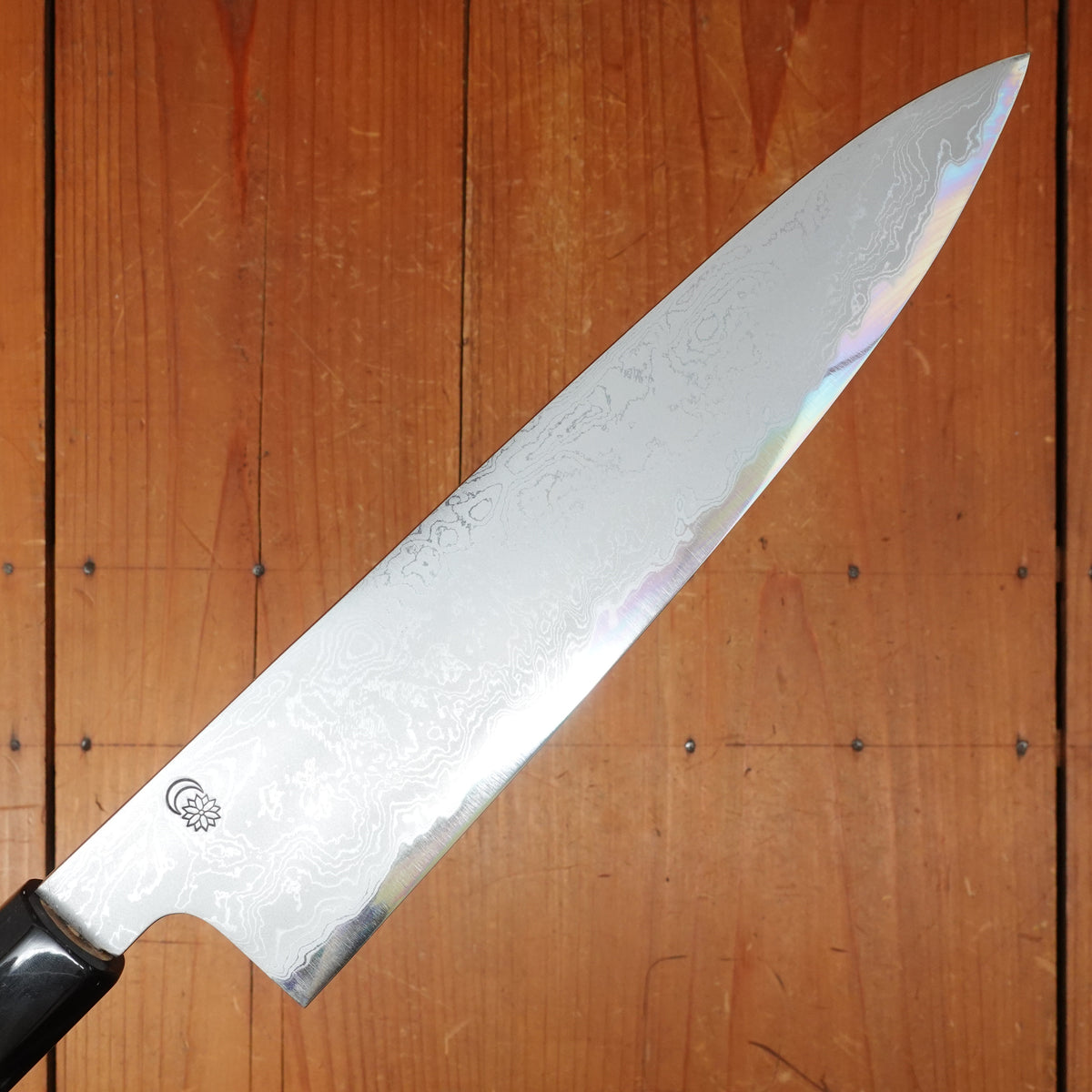 Sakai Kikumori Kikuzuki Uzu 240mm Gyuto Aogami 1 with Saya