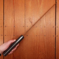 Forschner XXXX 12" Lambsplitter Hand Forged Carbon Steel Custom Ebony Handle Germany (USA?) 1900-1920s? 1
