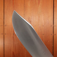 Forschner XXXX 12" Lambsplitter Hand Forged Carbon Steel Custom Ebony Handle Germany (USA?) 1900-1920s? 1