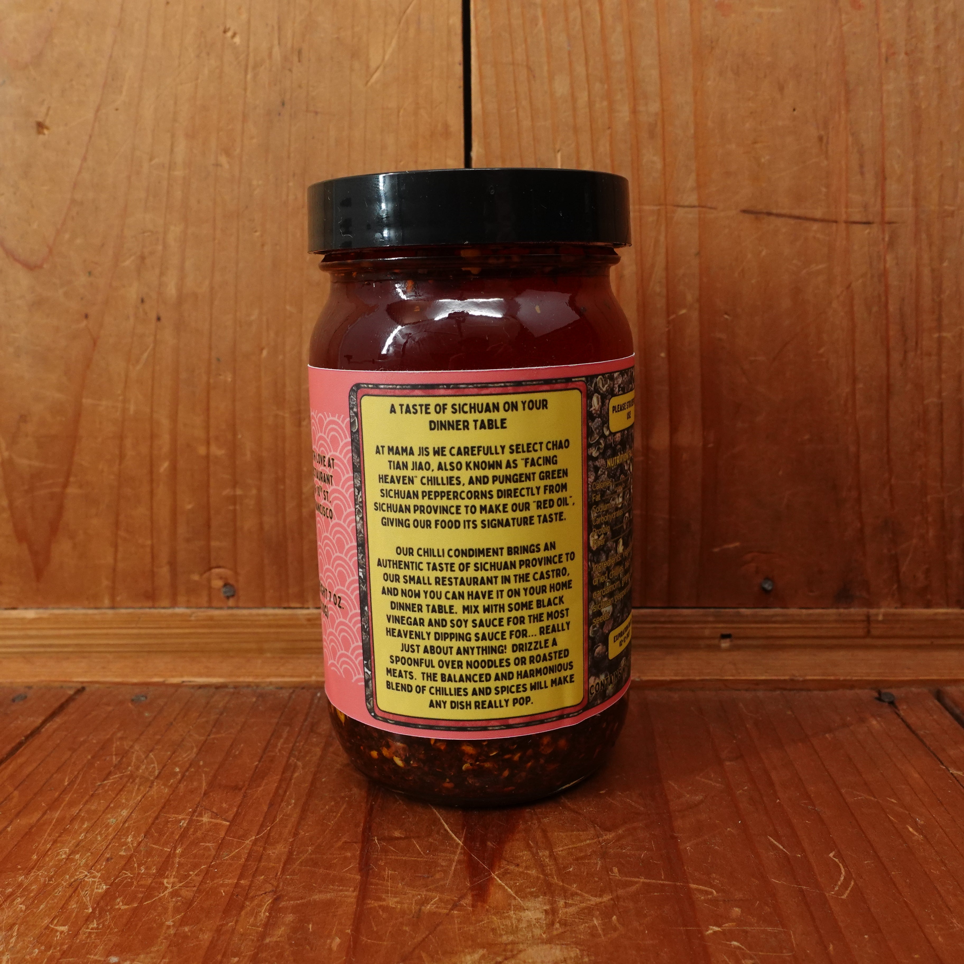 Mama Ji's Crunchy Ma La Chilli Oil - 7oz – Bernal Cutlery