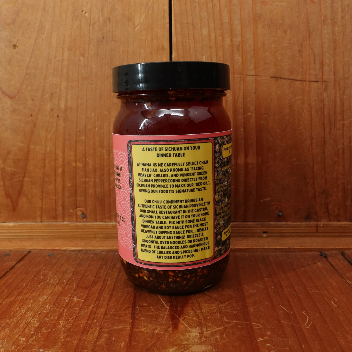 Mama Ji's Crunchy Ma La Chilli Oil - 7oz