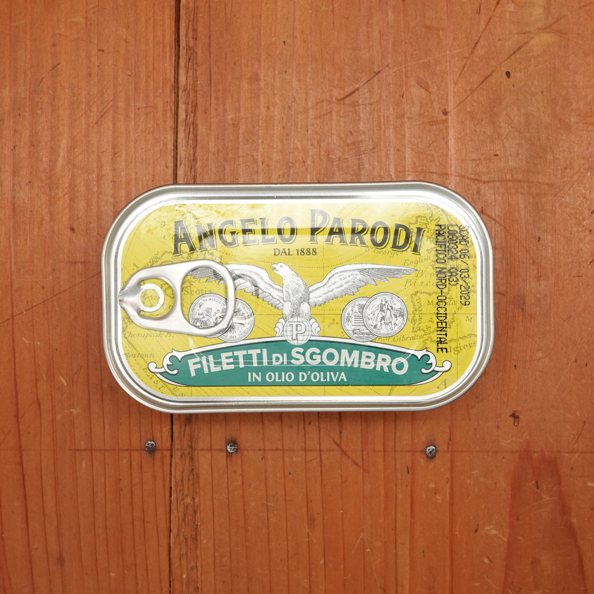 Angelo Parodi Mackerel Fillets in Olive Oil - 125g