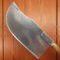 J Silva & Jamão Lisboa 24cm Swiss Leaf Cleaver Carbon Steel France 1920s-50s?