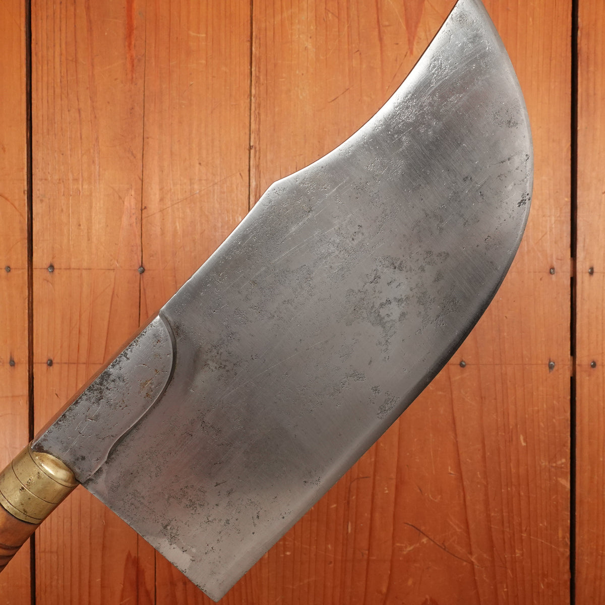 J Silva & Jamão Lisboa 24cm Swiss Leaf Cleaver Carbon Steel France 1920s-50s?