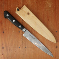 Trade In Masakane 150mm Petty SK Carbon Steel Pakka Seki 1990s