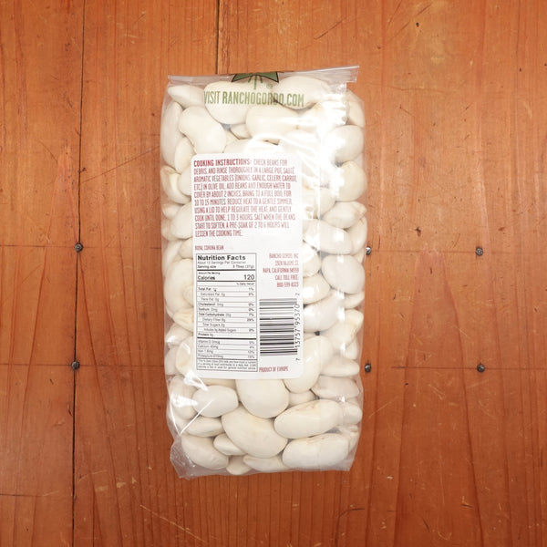 Rancho Gordo Royal Corona Bean - 1lb
