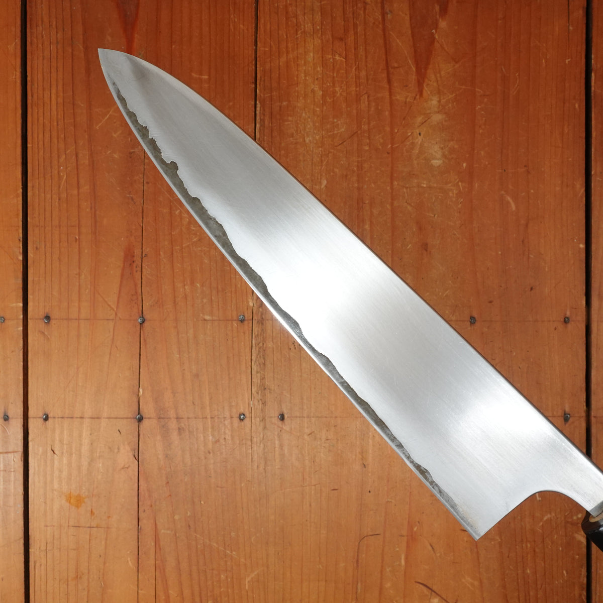 Trade In Wakui 210mm Gyuto Stainless Clad Shirogami 2