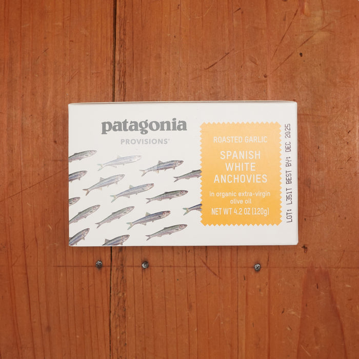 Patagonia Spanish Roasted Garlic White Anchovies - 4.2oz