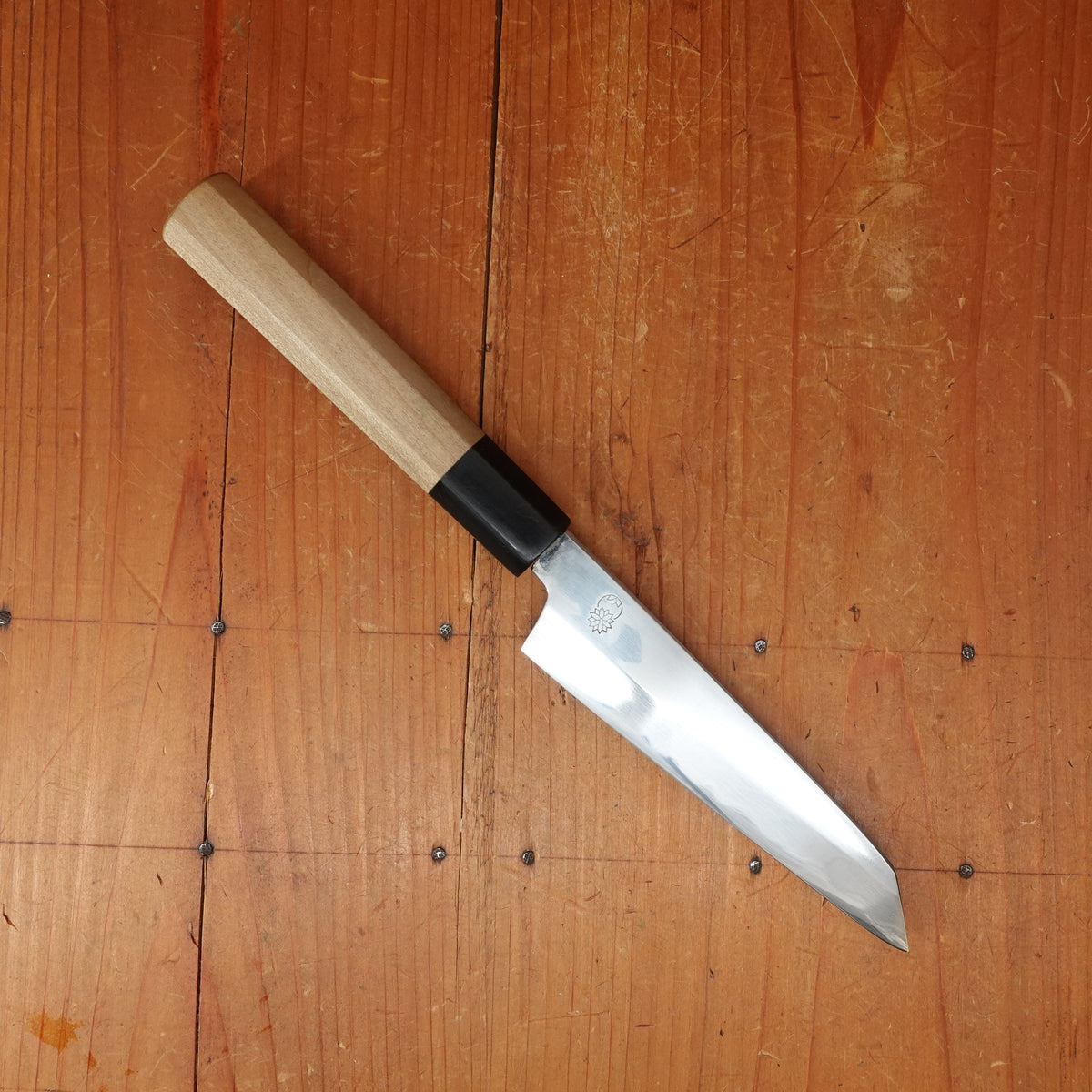 Trade In Sakai Kikumori 135mm Kiritsuke Petty Shirogami 1