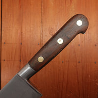 Marks Lost 10" Ideal Pattern Chef Knife Carbon Steel & Walnut France 1960-70s