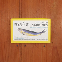 Matiz Sardines with Lemon - 4.2oz