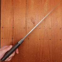 Marks Lost 10" Ideal Pattern Chef Knife Carbon Steel & Walnut France 1960-70s