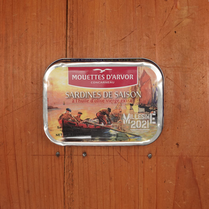 Les Mouettes d'Arvor Sardines de Saison - 115g