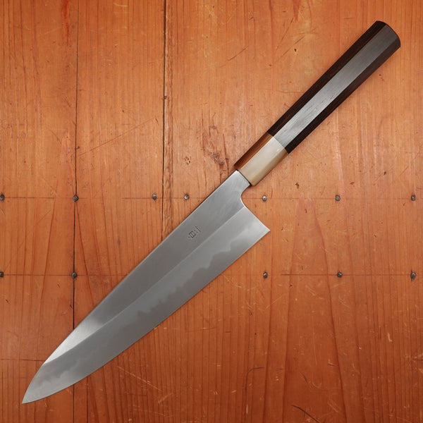 Hitohira Tanaka Ren 240mm Gyuto Shirogami 2 Ebony Handle