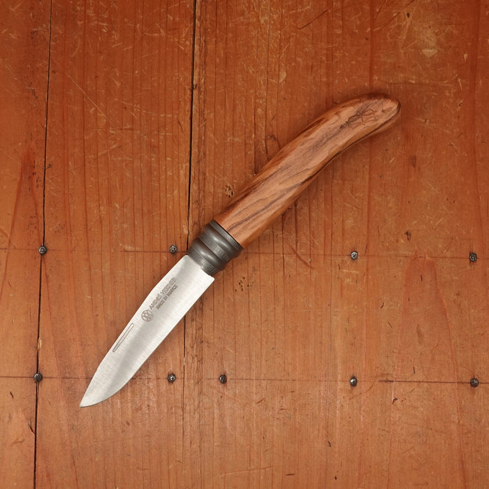 André Verdier L'Alpage 8.5 cm Stainless Steel Folding Knife Olive Handle