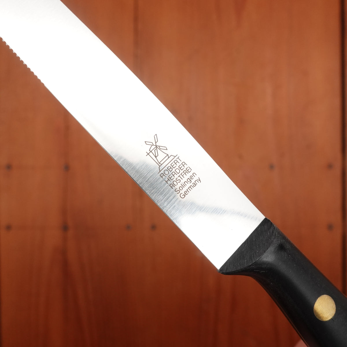 Windmühlenmesser Slim Steak Knife Stainless POM