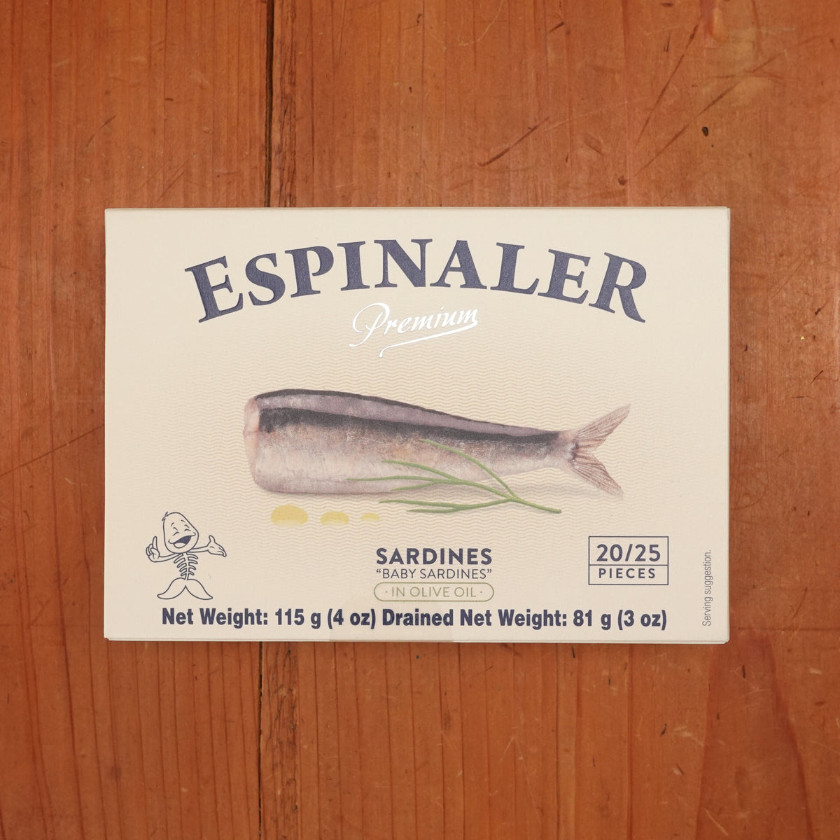 Espinaler Premium Baby Sardines in Olive Oil - 115g