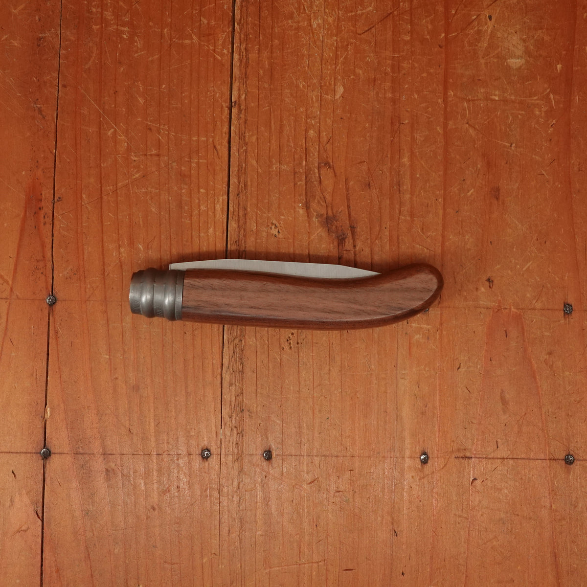 André Verdier L'Alpage 8.5 cm Stainless Steel Folding Knife Walnut Handle