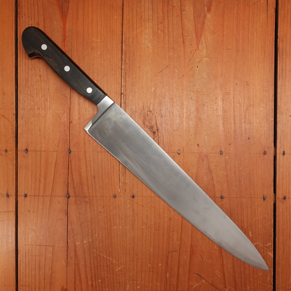 F Dick Heavy 12" Chef Knife Stainless Pakka Germany 1970s / 80s