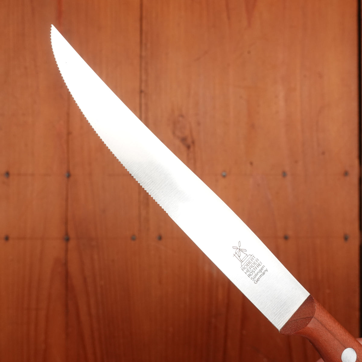 Windmühlenmesser Slim Steak Knife Stainless Plum