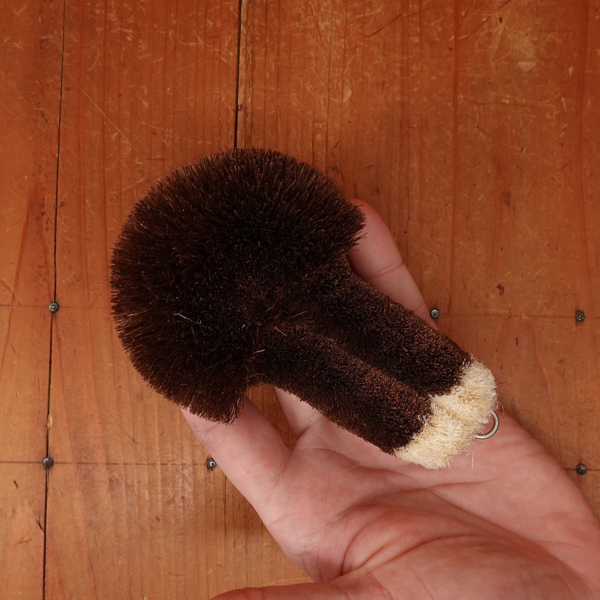 Handmade Kitayama Tawashi in Mushroom Shape