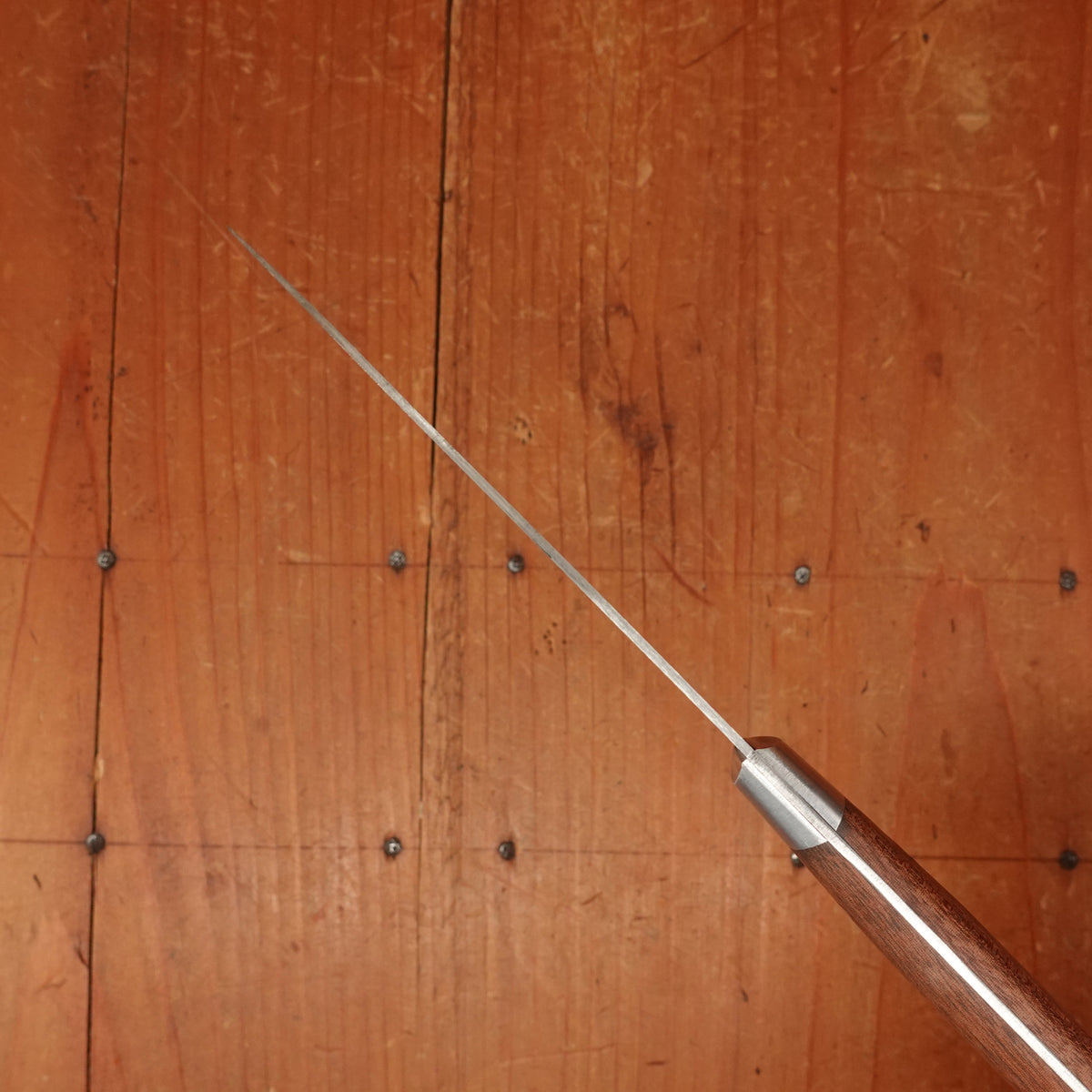 Au Sabot 4" Pointed Paring Carbon Steel Bubinga with Stainless Bolster