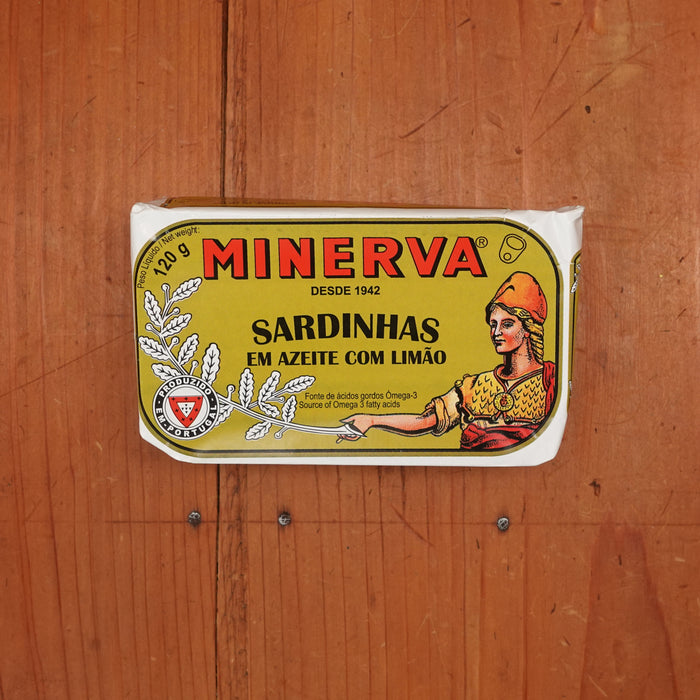 Minerva Sardines in Olive Oil with Lemon - 120g