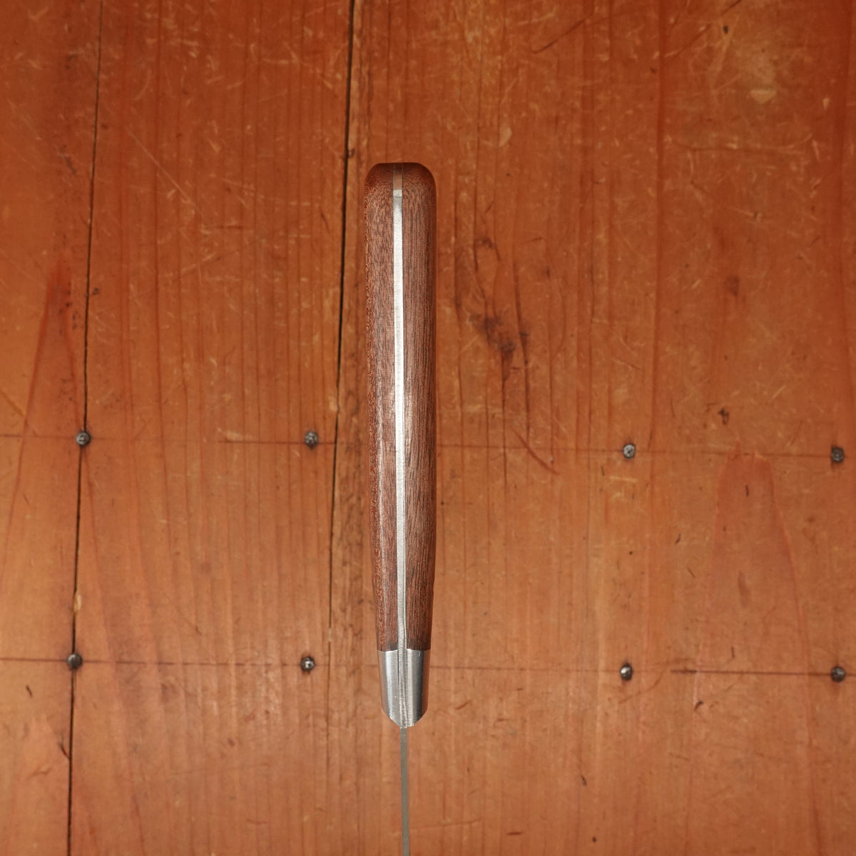 Au Sabot 4" Pointed Paring Carbon Steel Bubinga with Stainless Bolster