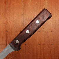 Victoria / Forschner 6" Stiff Boning Knife 206-6 Carbon Steel Rosewood Switzerland 1950s? 60s?