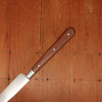 Au Sabot 4" Pointed Paring Carbon Steel Bubinga with Stainless Bolster
