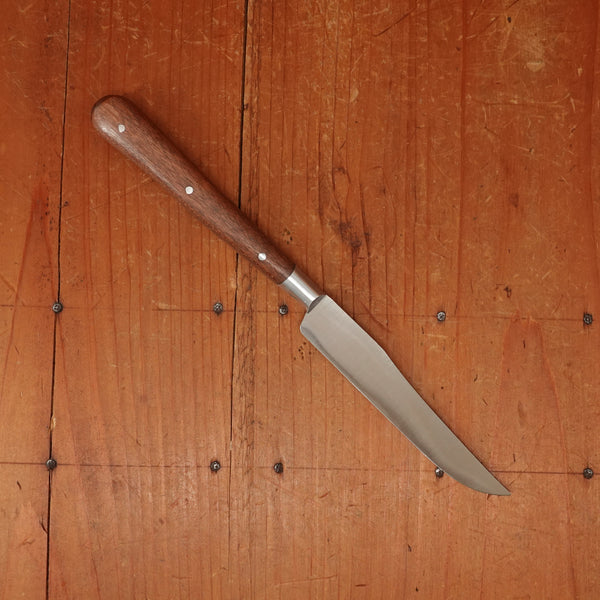 Au Sabot 4" Yatagan Paring Stainless Steel Bubinga with Stainless Bolster
