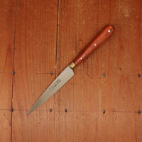Au Sabot 4" Pointed Paring Stainless Camwood with Brass Bolster