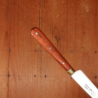 Au Sabot 4" Pointed Paring Stainless Camwood with Brass Bolster