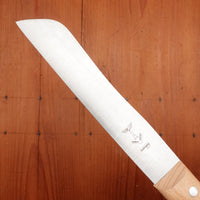 Windmühlenmesser Hamburger 6.75" Bread Knife Carbon Copper Beech