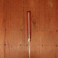 Au Sabot 4" Pointed Paring Stainless Camwood with Brass Bolster