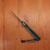 Benchmade Limited Edition 18065-2501 Mini Adira Drop Point Damasteel AXIS Lock Thermocline G-Carta Handle #365
