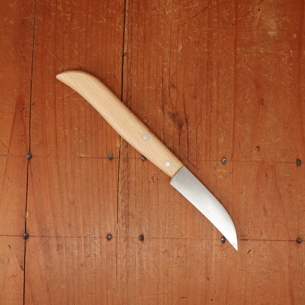 Au Sabot 2.75" Bird's Beak Paring Carbon Steel Beechwood