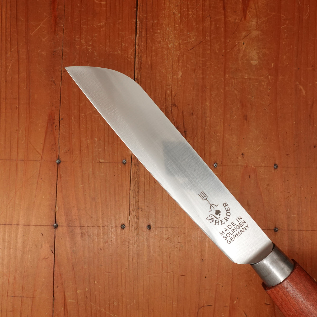 Friedr Herder Old Netherlands 7" Boscher Knife Carbon Cherry