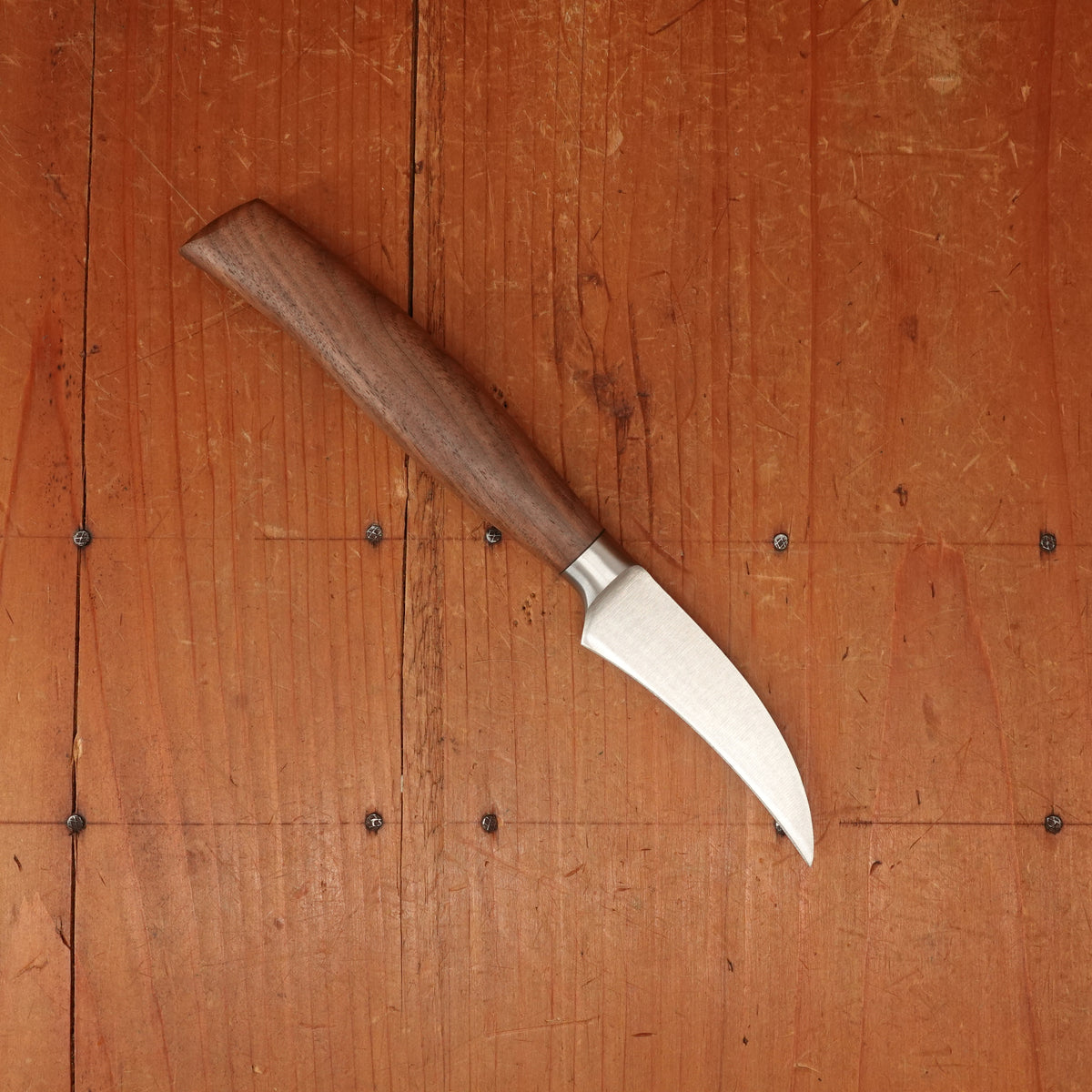 Friedr Herder Madera 2.75" Birds Beak Forged Stainless Walnut 1/2 Bolster